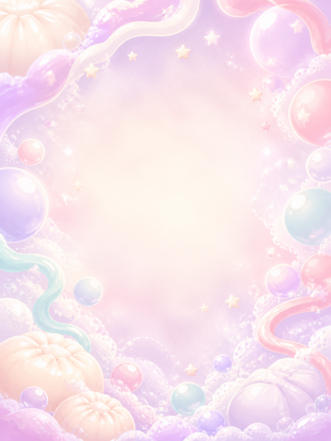 Candy-colored level background