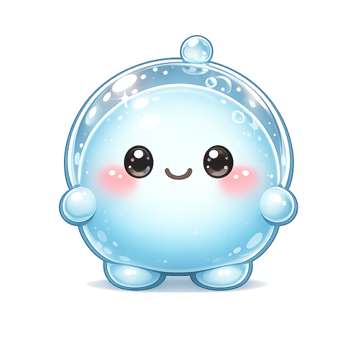 Babl, a blue dumpling friend